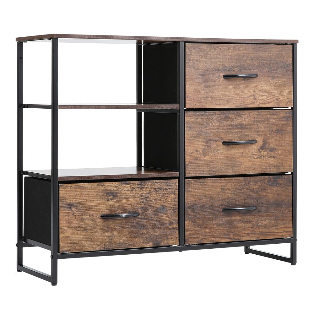 H&O Direct Medieval-Inspired Wooden Storage Cabinet, XY0426 Living and Home