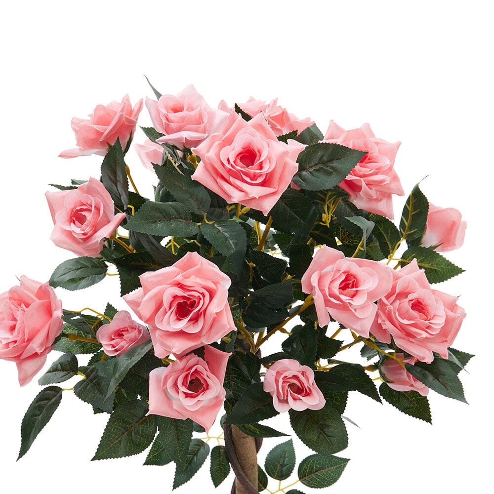 Artificial Rose Flower Tree in Pot Artificial Plants Living and Home