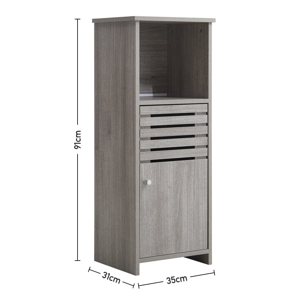 Minimalist Wooden Freestanding Bathroom Cabinet Bathroom Cabinets Living and Home