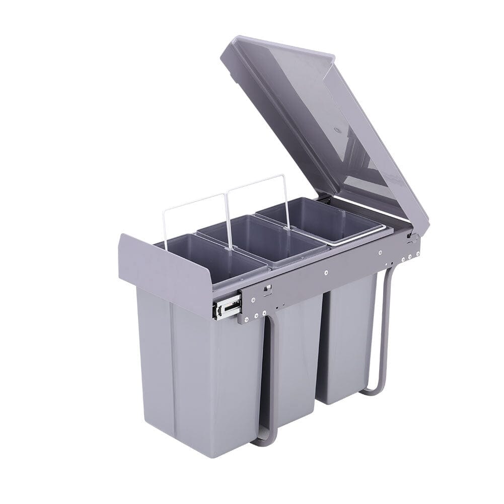 Kitchen Double/Triple Bin Cupboard Pull-out Kitchen Cabinets Living and Home