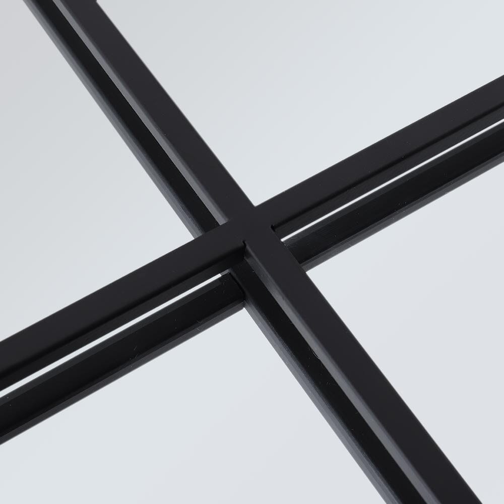 150cm H Contemporary Black Window Full Length Leaner Wall Mirror Wall Mirrors Living and Home