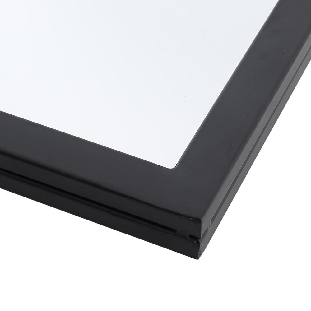 150cm H Contemporary Black Window Full Length Leaner Wall Mirror Wall Mirrors Living and Home