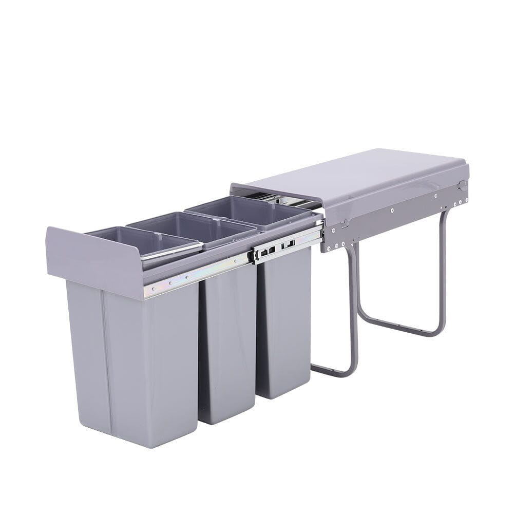 Kitchen Double/Triple Bin Cupboard Pull-out Kitchen Cabinets Living and Home