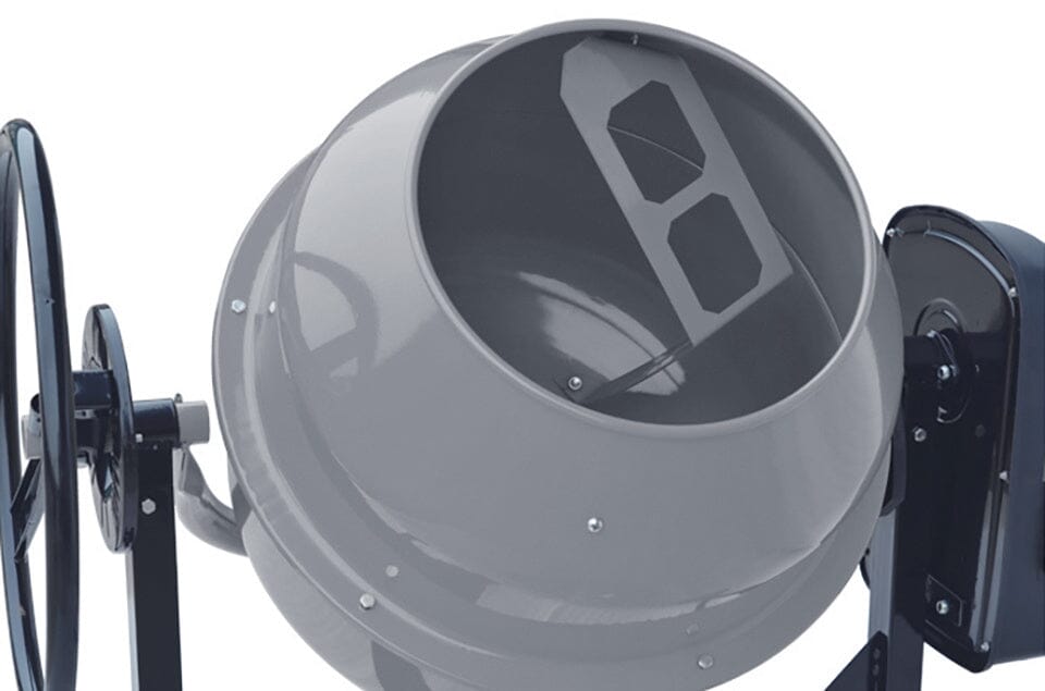 Durable and Versatile Cement Mixer with Easy Movement Cement Mixers Living and Home