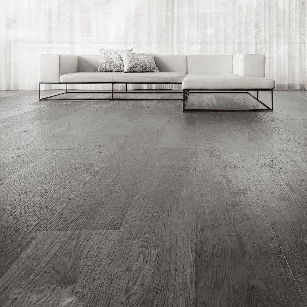 6.3m2 WPC Decking Wood Grain Patterns Floor Set with Accessories Floor Planks Living and Home