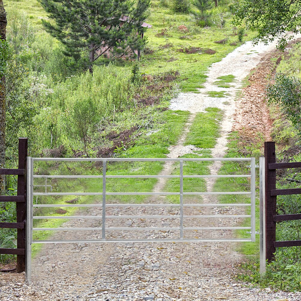 Durable Galvanized Metal Field Farm Gate Farm Gates Living and Home