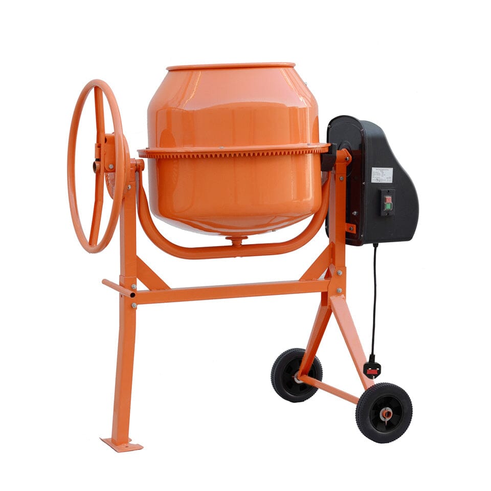 Electric Portable Cement Concrete Mixer with Wheels Living and Home