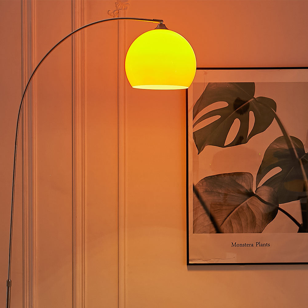 Adjustable 145-200cm Arched Floor Lamp 60W Lamps Living and Home