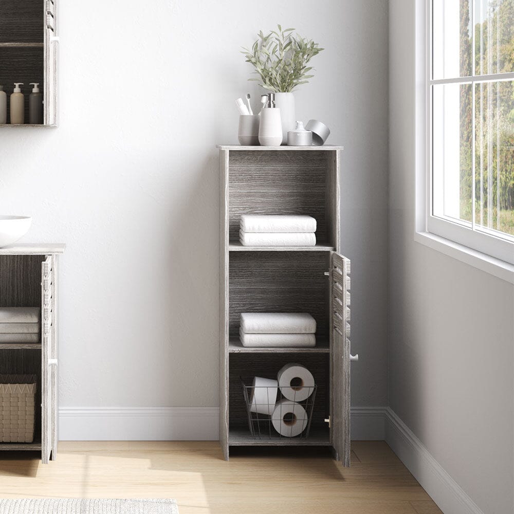 Minimalist Wooden Freestanding Bathroom Cabinet Bathroom Cabinets Living and Home