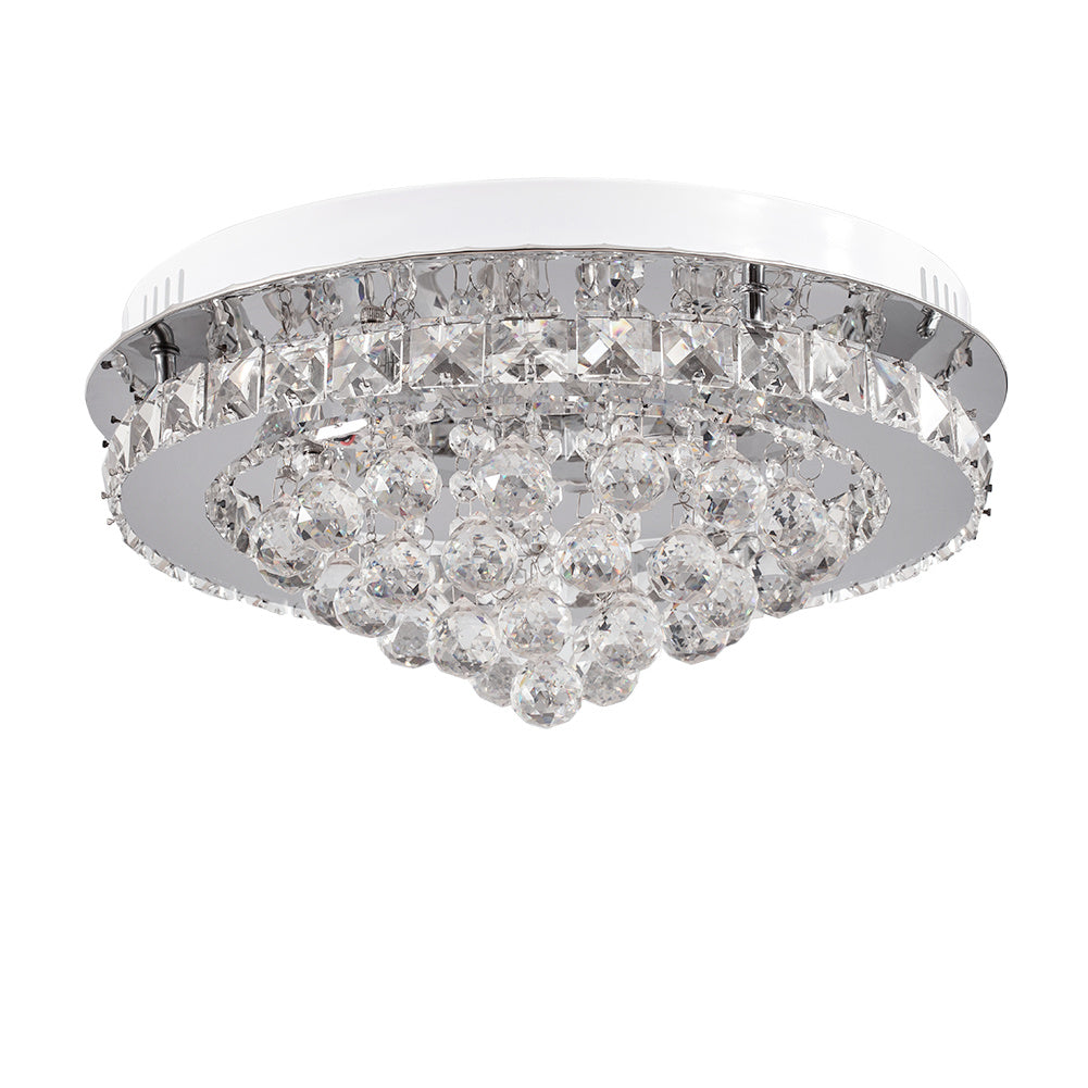 36w Crystal Ceiling Light Modern Chandeliers Lamp with Crystal Droplets Ceiling Light Living and Home