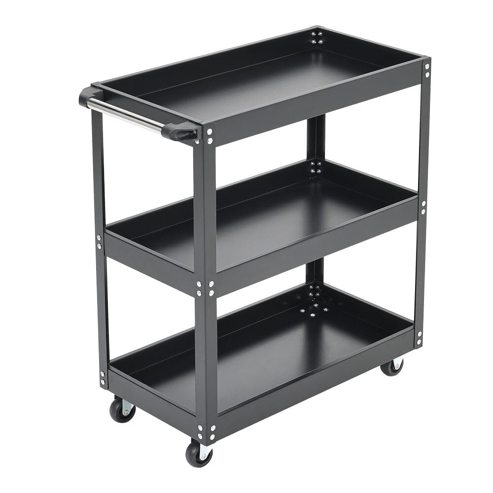 3 Tier Rolling Tool Cart Storage Organizer Tool Storage Cabinets Living and Home