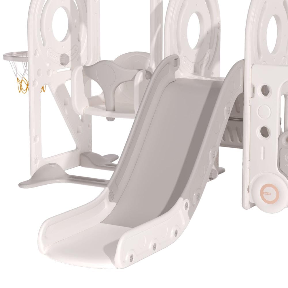 3-in-1 Kids Toddler Swing and Slide Set Climber Playset Swing & Slide Living and Home