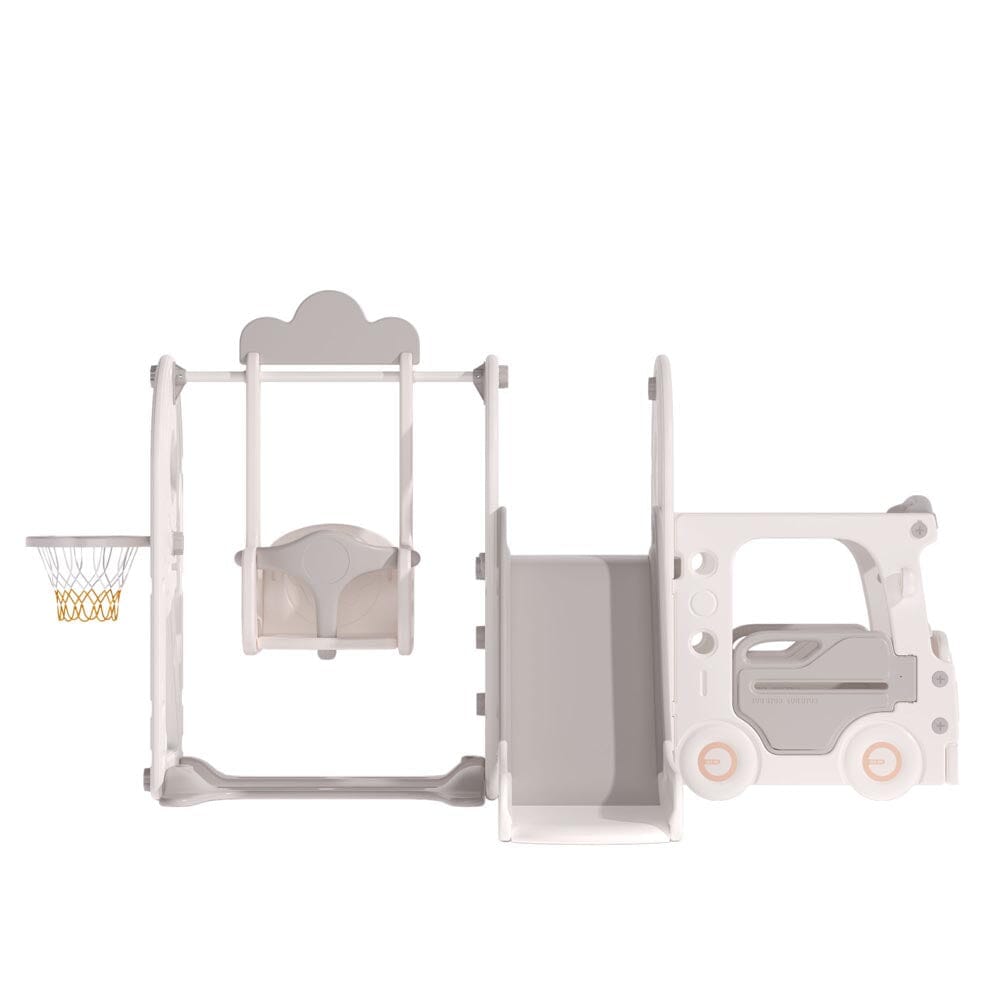 3-in-1 Kids Toddler Swing and Slide Set Climber Playset Swing & Slide Living and Home