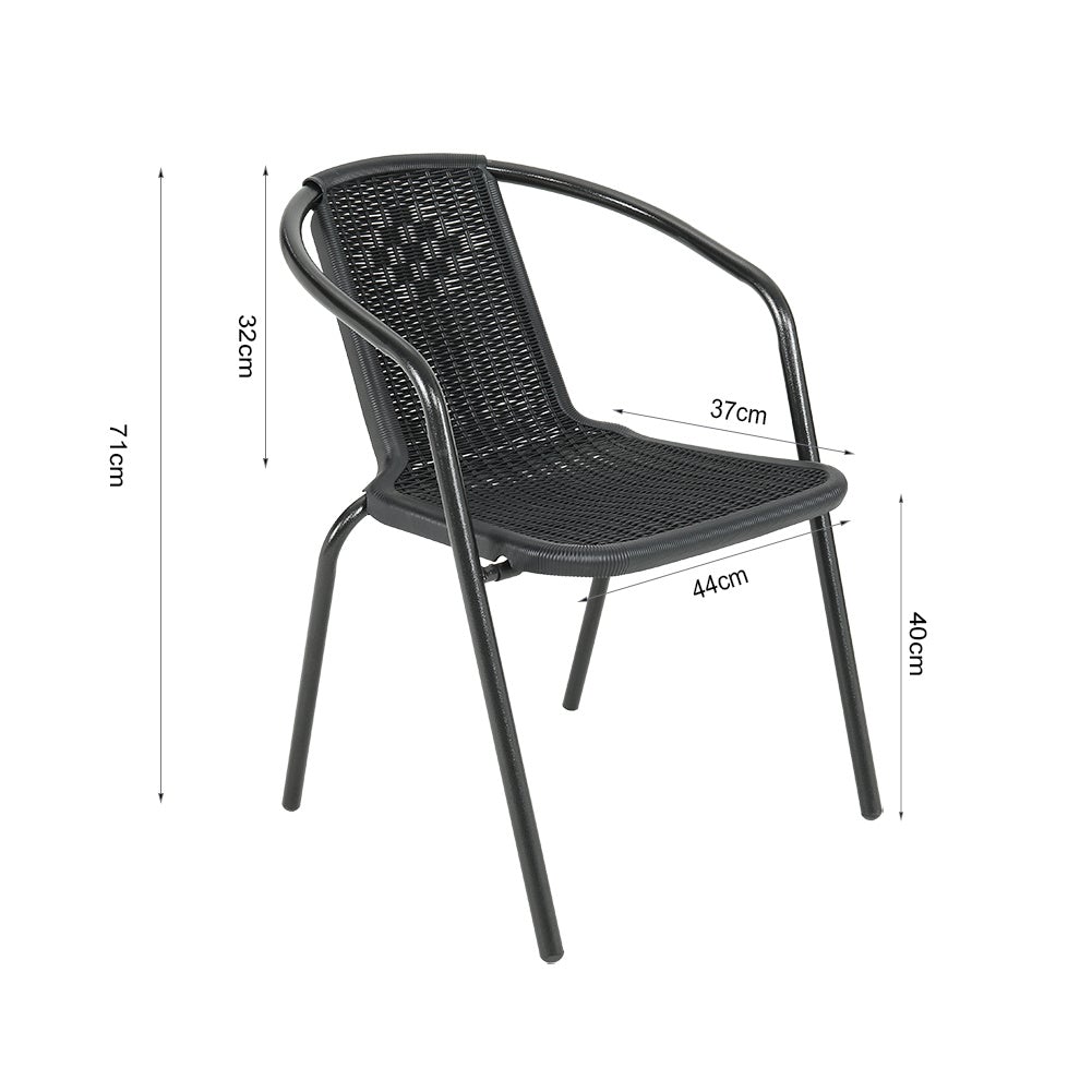 3/5pcs Garden Patio Dining Set Outdoor Furniture GARDEN DINING SETS Living and Home