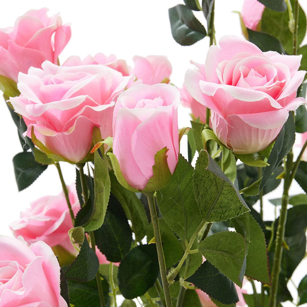 Artificial Rose Flower Tree in Pot Artificial Plants Living and Home