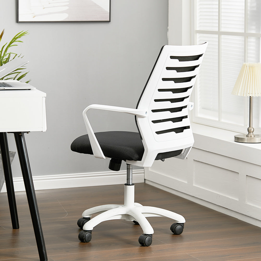 Mesh Back Ergonomic Office Chair with Wheels Office Chair Living and Home