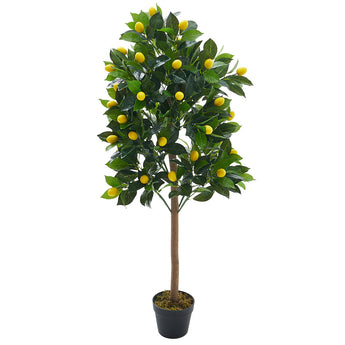 120CM Height Artificial Plants Lemon Tree with Pot