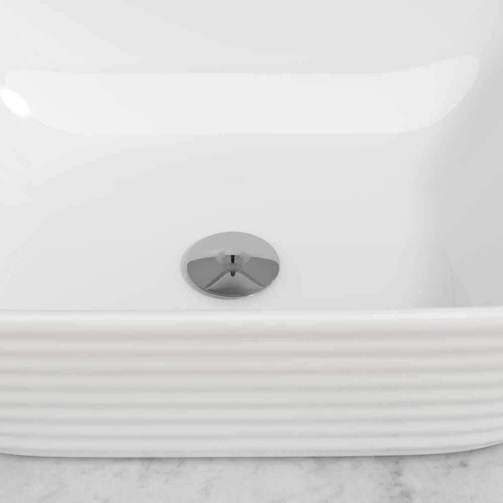 White Square Countertop Bathroom Sink Bowl Sink Bathroom Sinks Living and Home
