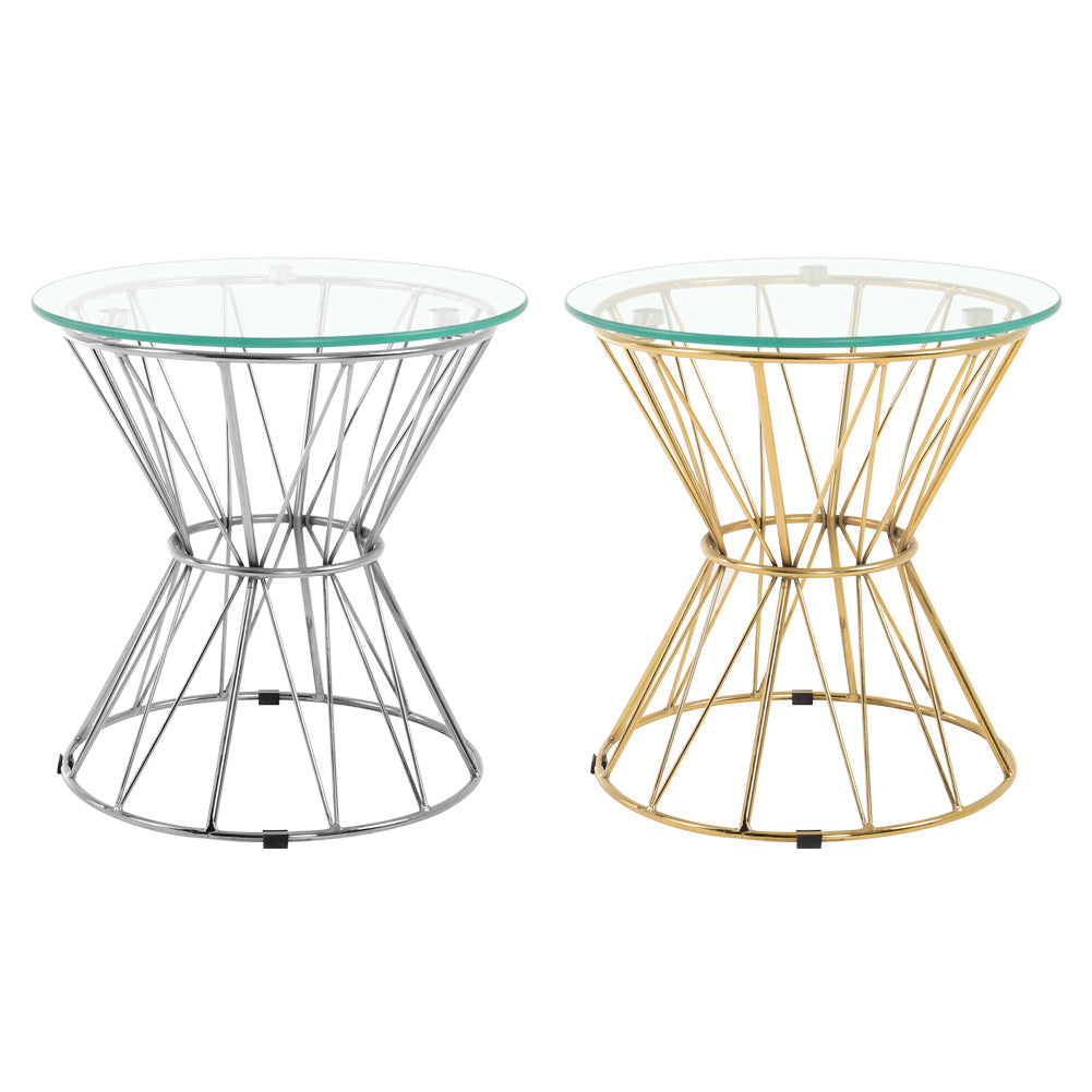 Round Coffee Table End Table Side Table for Living Room Bedroom End Table Living and Home