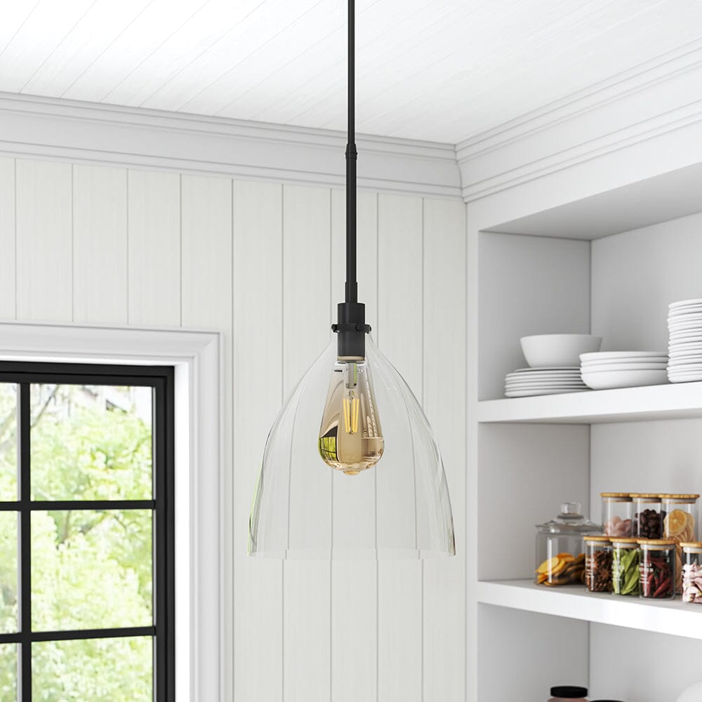 Modern Style Glass Single Light Pendant Light Pendant Lights Living and Home