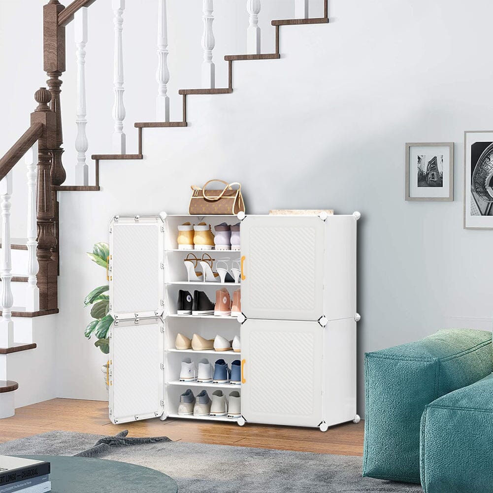 Home Doorway Simple Dustproof Large Capacity Multi-Layer Shoe Cabinet Living and Home