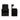Minimalist Black Wooden Bedside Table with Drawers Cabinets Living and Home