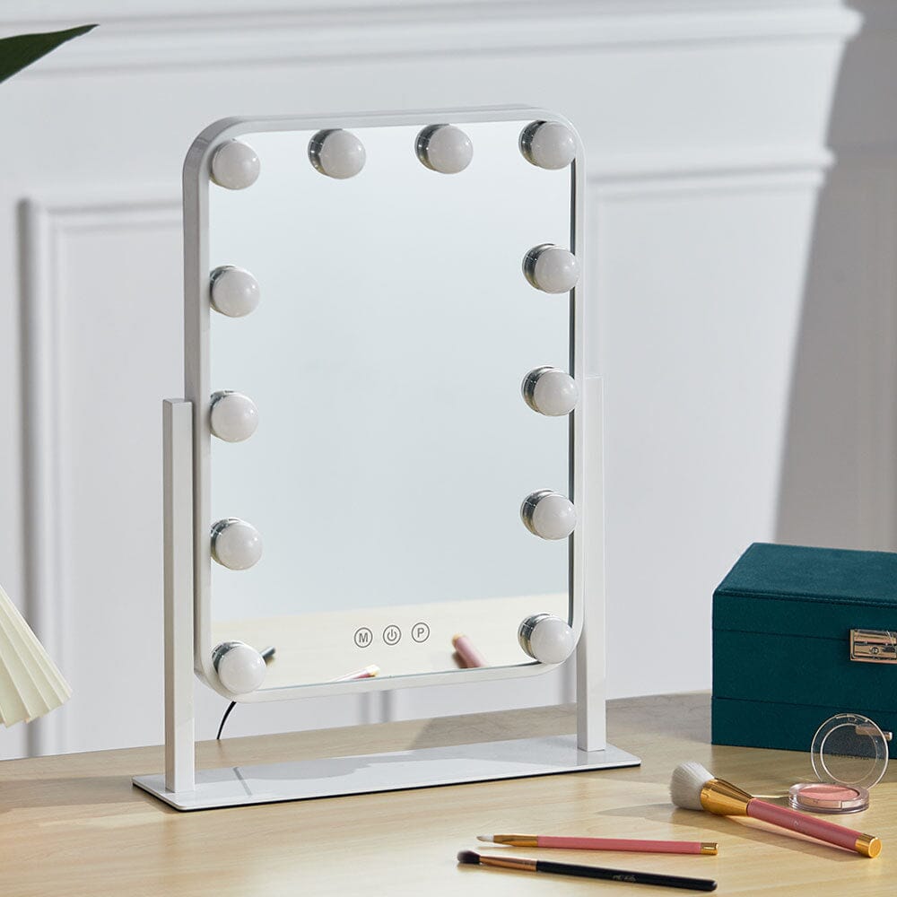 Hollywood Vanity Makeup Mirror with 12 Bulbs Living and Home