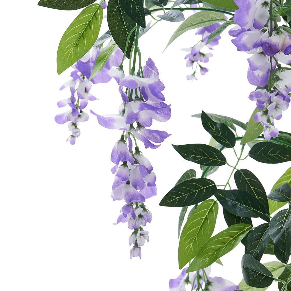 Artificial Greenery Flowering Tree Potted Plant 150cm High Artificial Plants Living and Home