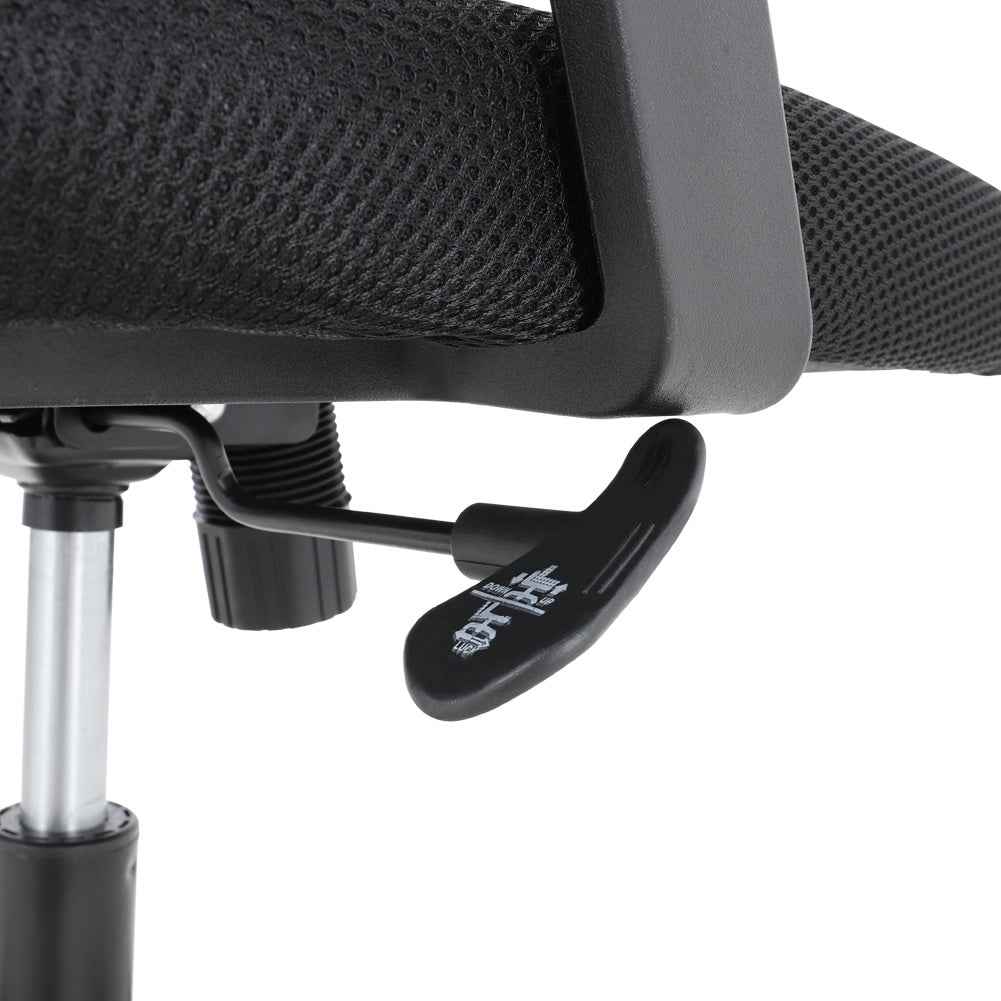Mesh Back Ergonomic Office Chair with Folding Armrests Office Chair Living and Home