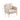 82cm Height Linen Upholstered Armchair Pebble Weave Padded Single Sofa Other Occasional Chairs Living and Home