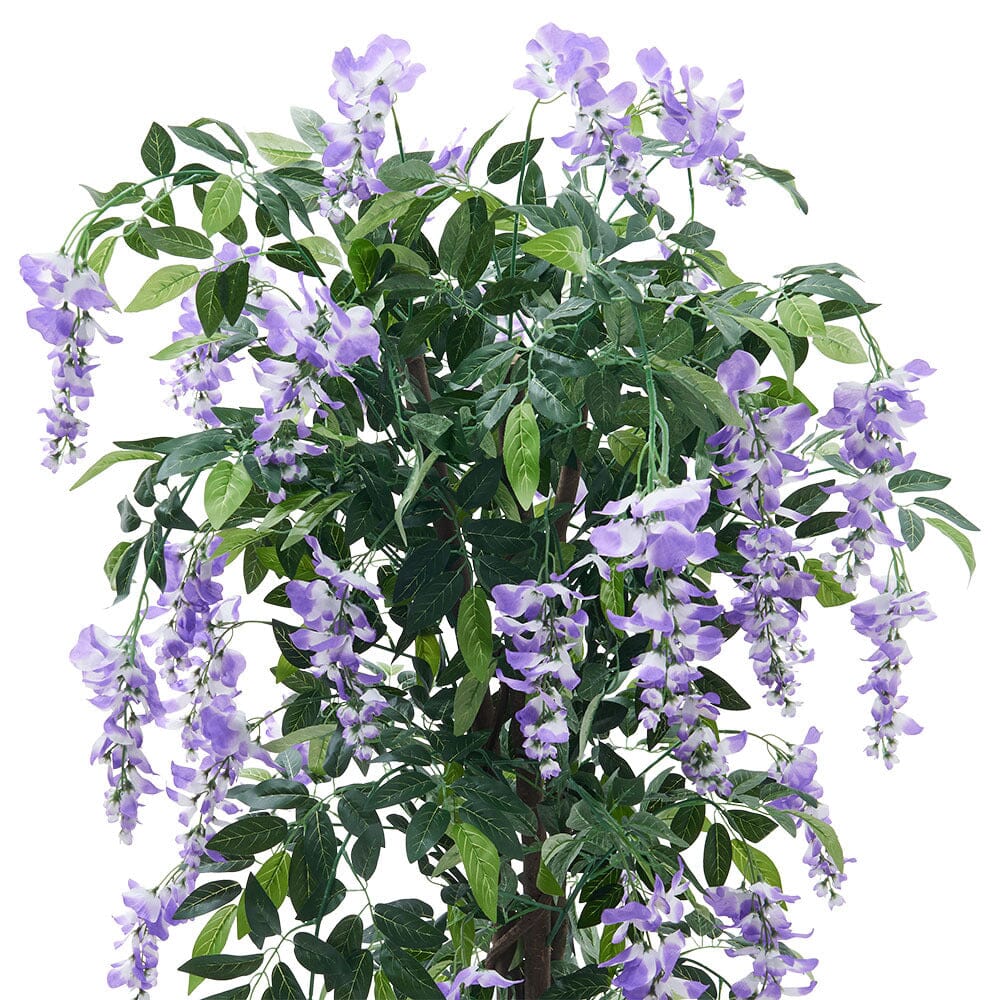 Artificial Greenery Flowering Tree Potted Plant 150cm High Artificial Plants Living and Home