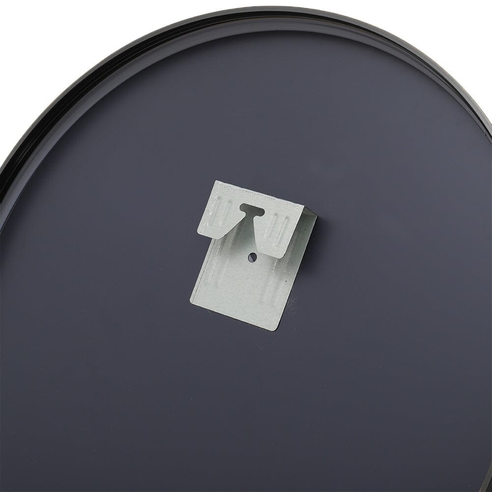 Modern Oval Metal Wall Mirror Black Bathroom Mirrors Living and Home