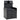 Minimalist Black Wooden Bedside Table with Drawers Cabinets Living and Home