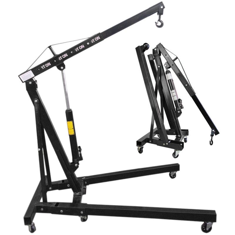 Mobile Folding Hydraulic Engine Crane 2200lb Living and Home