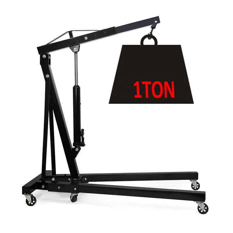 Mobile Folding Hydraulic Engine Crane 2200lb Living and Home