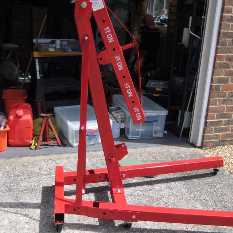 Mobile Folding Hydraulic Engine Crane 2200lb Living and Home