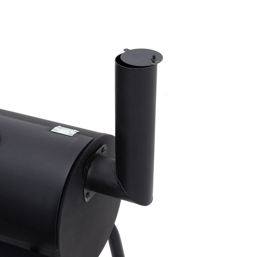 Charcoal BBQ Grill with Offset 2-in-1 Smoker BBQ Grills Living and Home