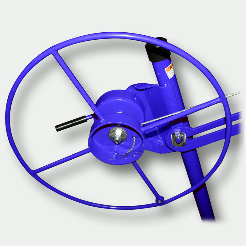 11 FT Drywall Lifter 150lbs Capacity with Rolling Casters