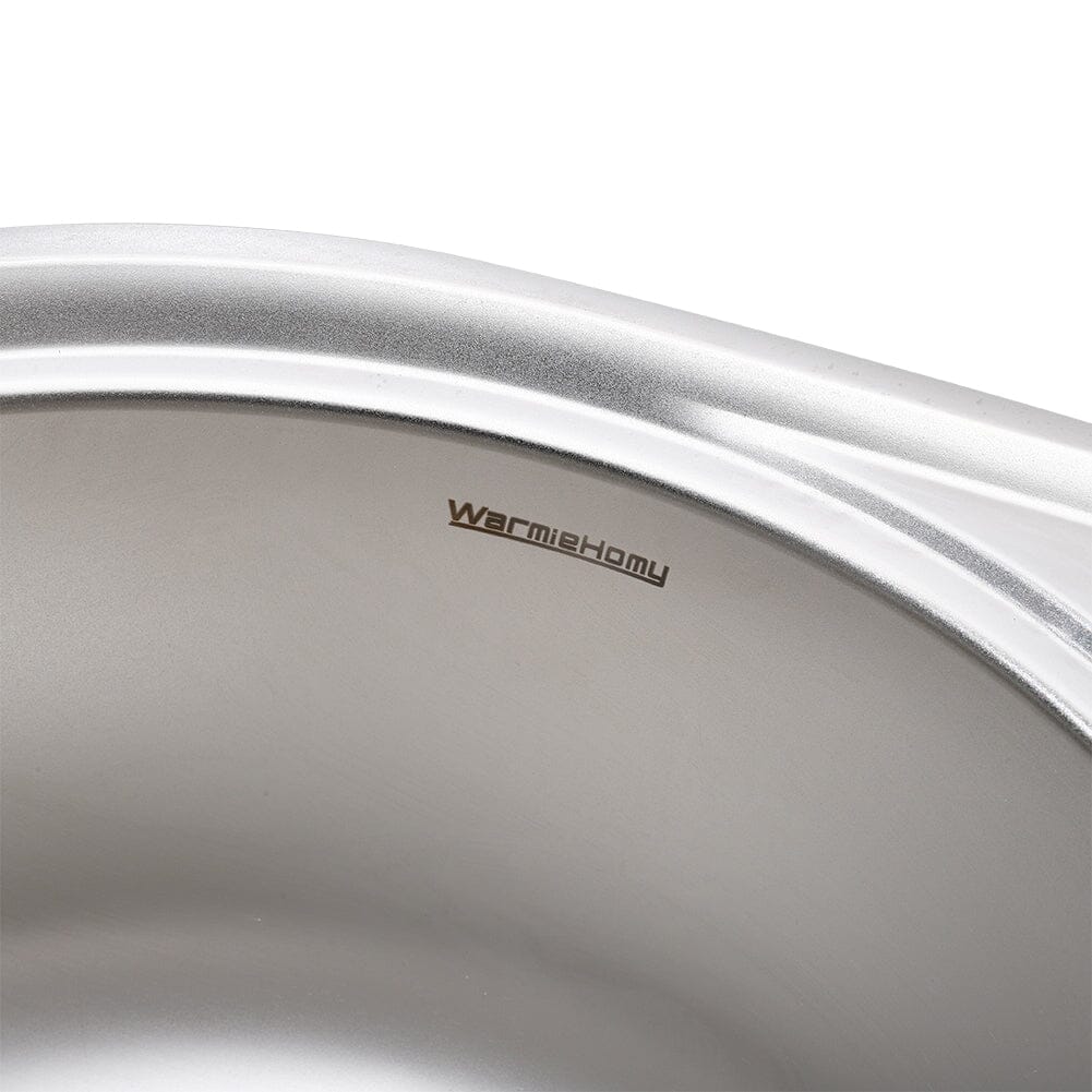 Double Bowl Kitchen Sink 0.6mm Stainless Steel Catering Sink Kitchen Sinks Living and Home