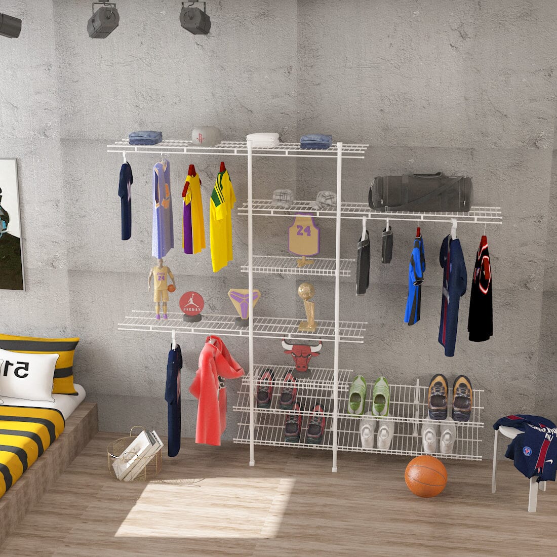 Versatile DIY Closet Set ����������������������������������������������������������