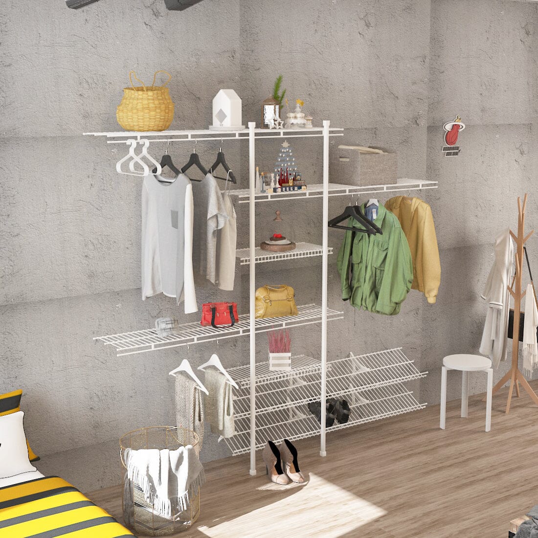 Versatile DIY Closet Set ����������������������������������������������������������