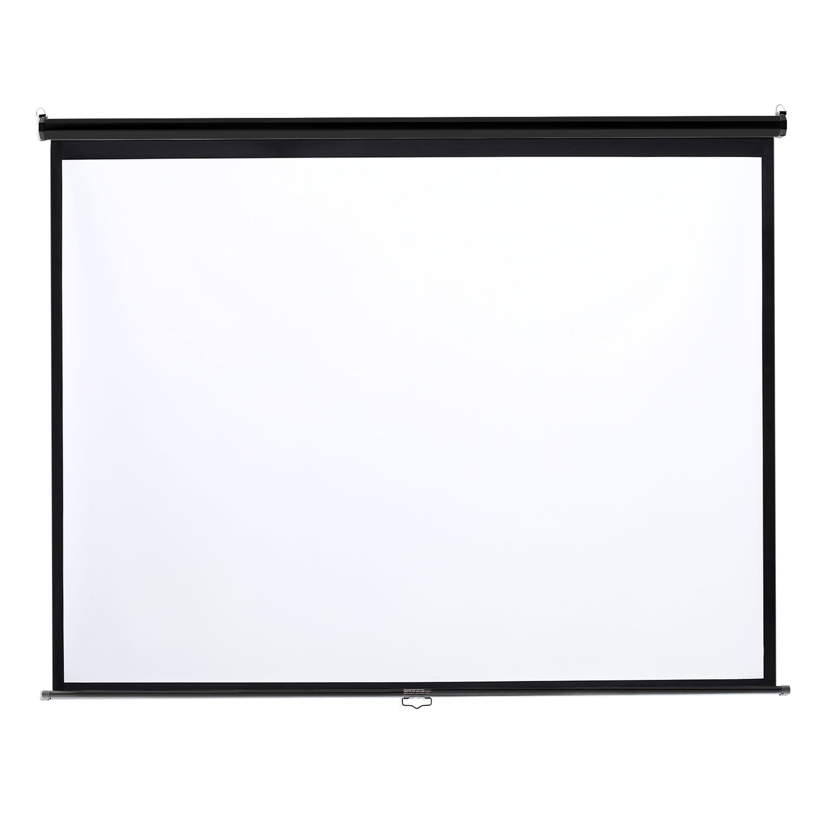 4:3 Projector Screen with Manual Pull Down for Home Theater Projector Screens Living and Home