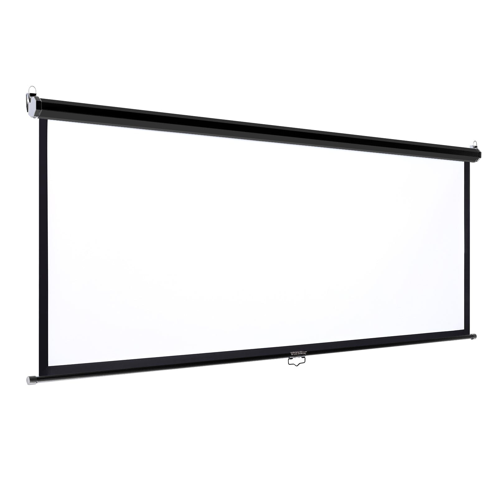 4:3 Projector Screen with Manual Pull Down for Home Theater Projector Screens Living and Home