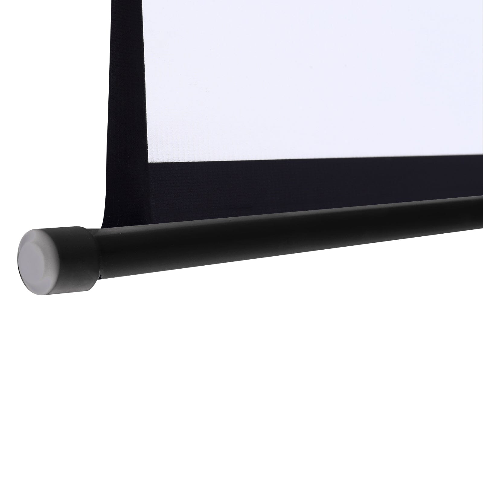 4:3 Projector Screen with Manual Pull Down for Home Theater Projector Screens Living and Home