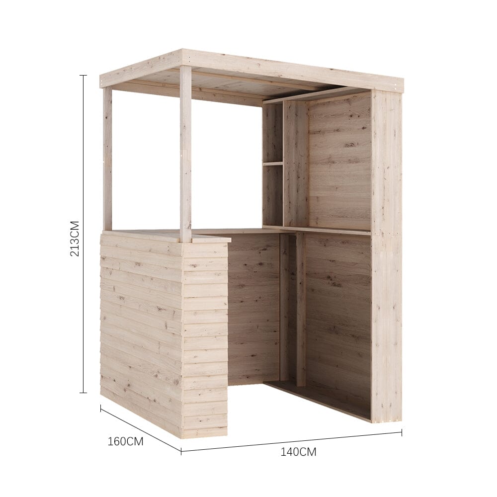 Outdoor Solid Wood Garden Bar Garden Bars Living and Home