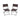 Set of 2 Outdoor Rattan Plastic Folding Chairs for Parties Events and More Garden Dining Sets Living and Home Brown