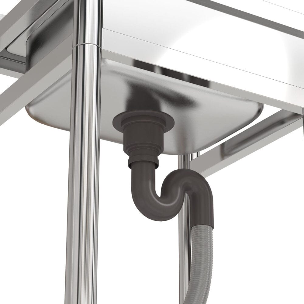 Stainless Steel One Compartment Commercial Sink Living and Home