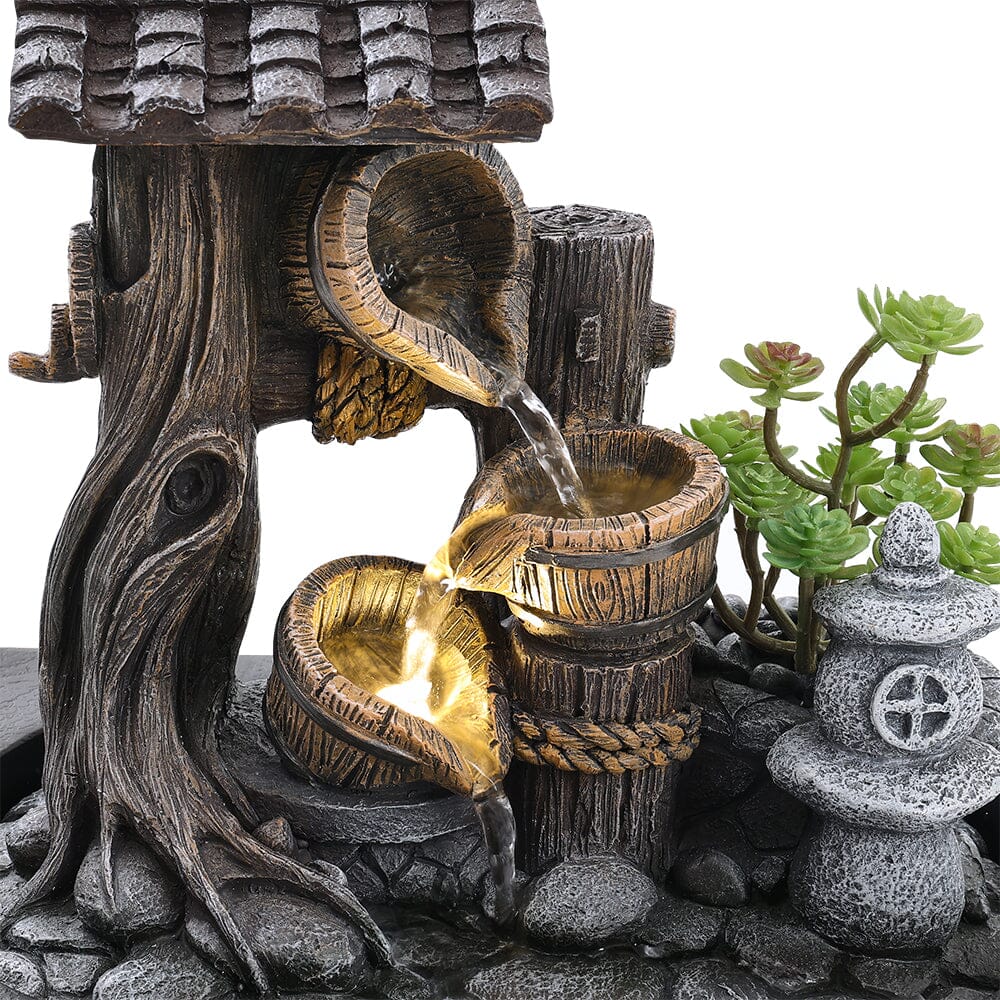 Tabletop Fountain Relaxation Water Feature for Home Office Decor Perfect for Relaxation Meditation Table Decorations Living and Home
