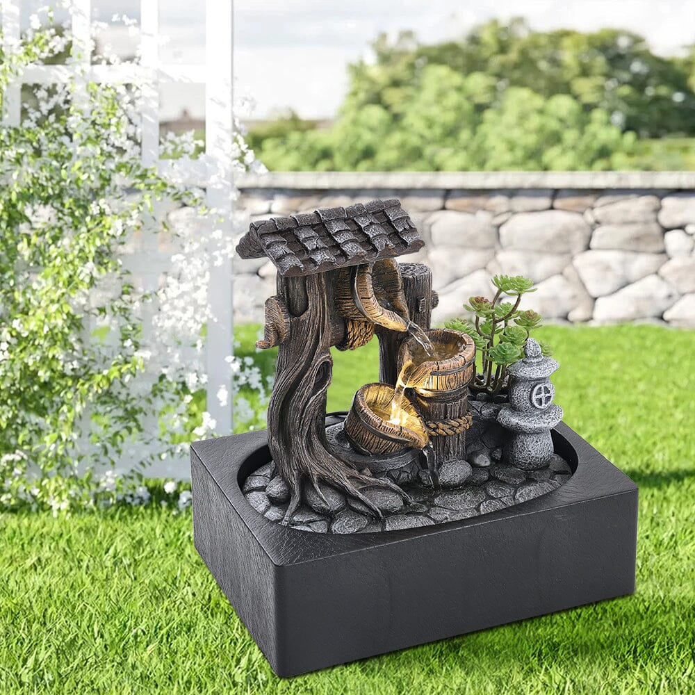 Tabletop Fountain Relaxation Water Feature for Home Office Decor Perfect for Relaxation Meditation Table Decorations Living and Home