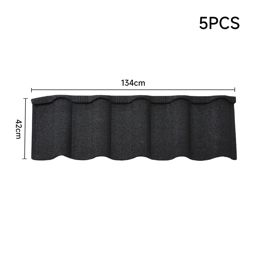 Golan Tiles Stone Coated Metal Roofing 5pcs Roofing Living and Home